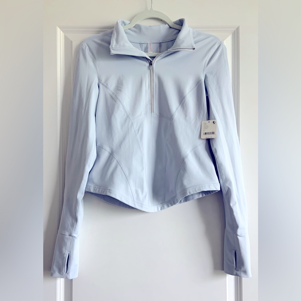 Free People Movement ~ You're A Peach Outdoor Layer ~ Ice Grey ~ Small ~ * NWT * - Picture 12 of 13